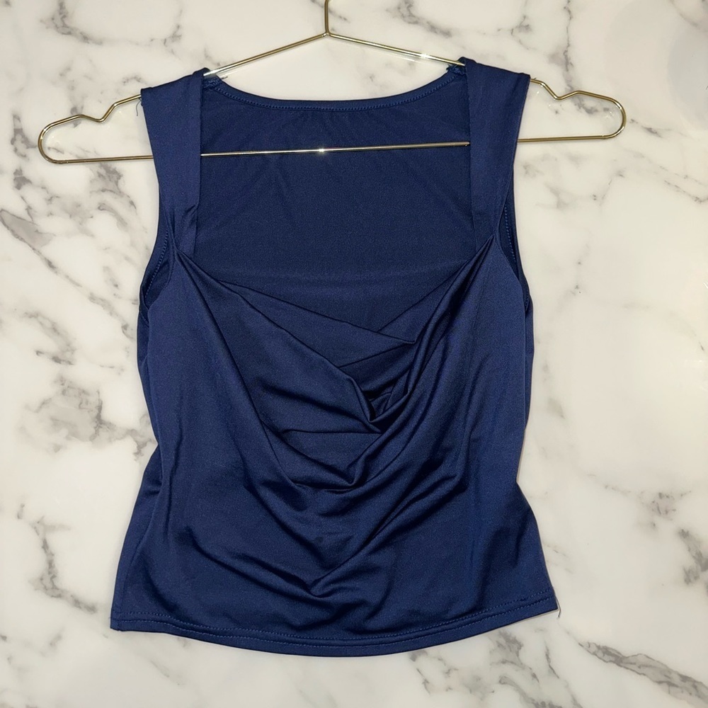 Navy Blue Top​​​